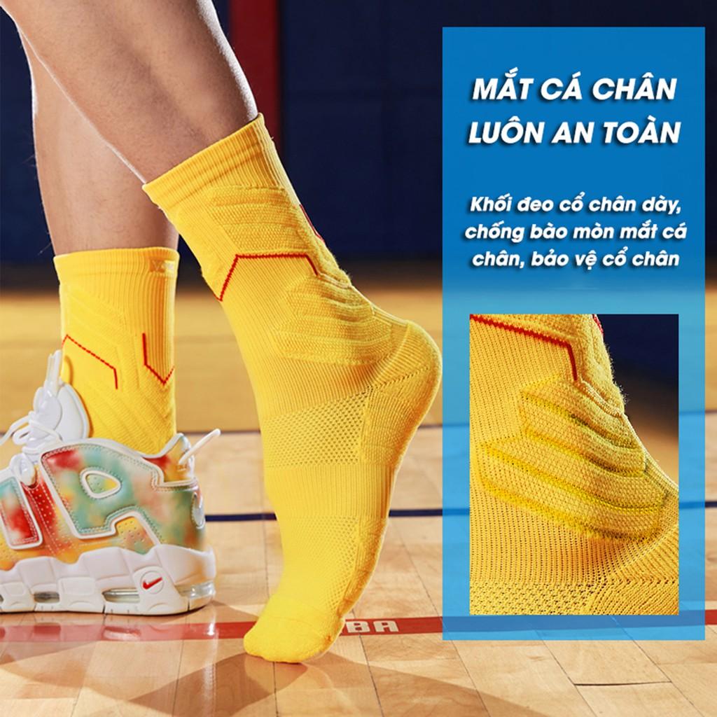 Tất Cổ Cao Nam Nữ Veidoorn, Thoáng Khí Chống Trơn Trượt VT002