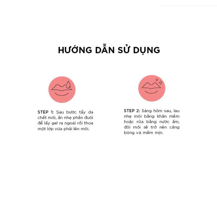 Combo 2 Sản Phẩm Dưỡng Ẩm Môi, Ngừa Lão Hóa Unpa Bubi Bubi Lip (Tinh Chất 10ml- Mặt Nạ 9g)