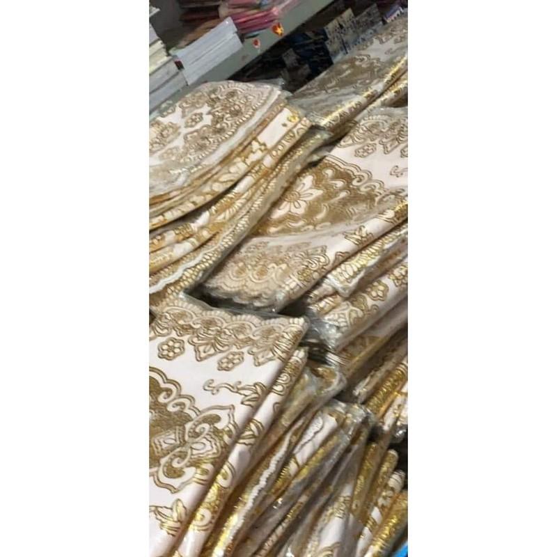 Khăn bàn 3D hoa văn nổi