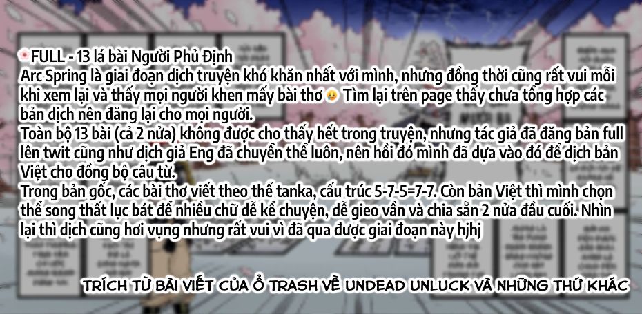 Bất Tử Và Bất Hạnh Bản Màu (Full Hd) chapter 88.5 1