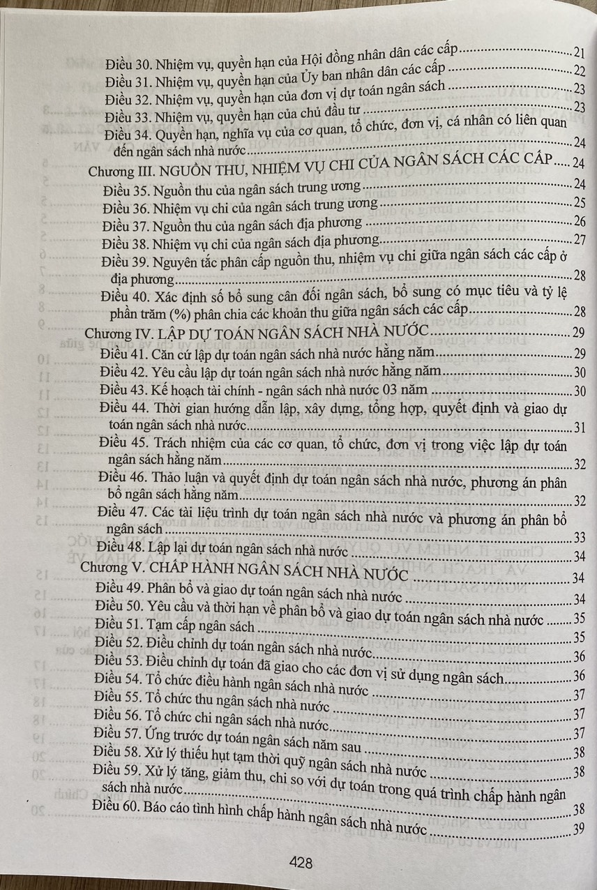 Hệ Thống Mục Lục Ngân Sách Nhà Nước