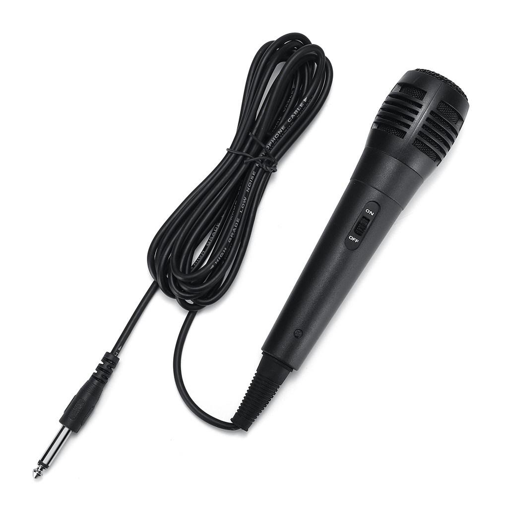 Micro Hát Karaoke Có Dây Giá Rẻ (Sử Dụng Cho Tất Cả Các Loa Như P88, P89, 996, 669, 802, A061, F4, F5, F6, S1, S2,S3...)