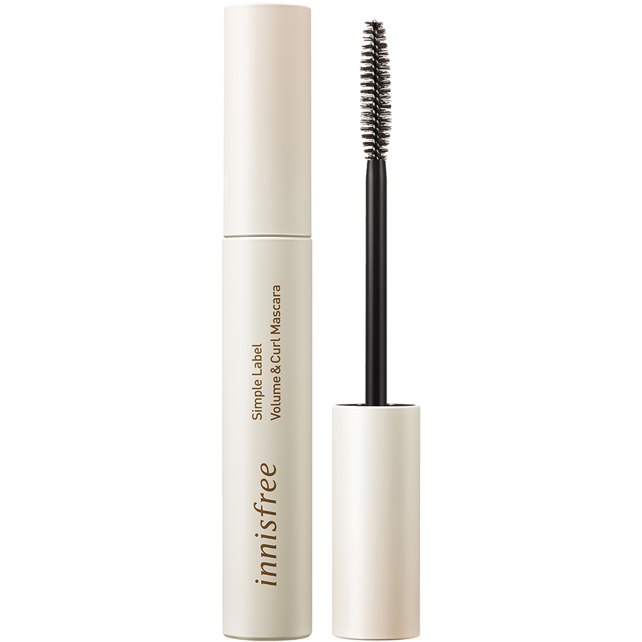 Mascara Làm Dày Và Cong Mi Innisfree Simple Label Volume &amp; Curl Mascara 7.5g - 131172857