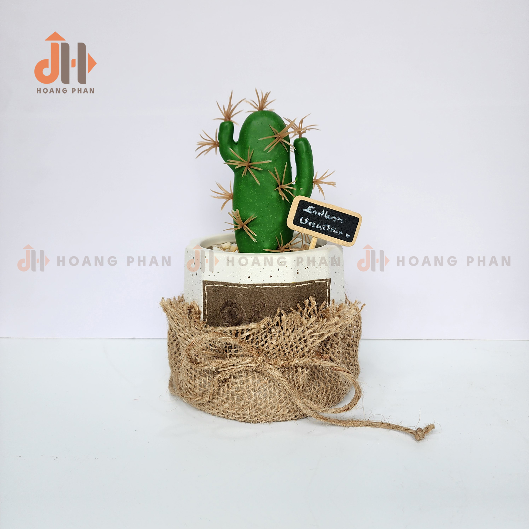 Trụ xương rồng lục giác vĩnh cửu trang trí