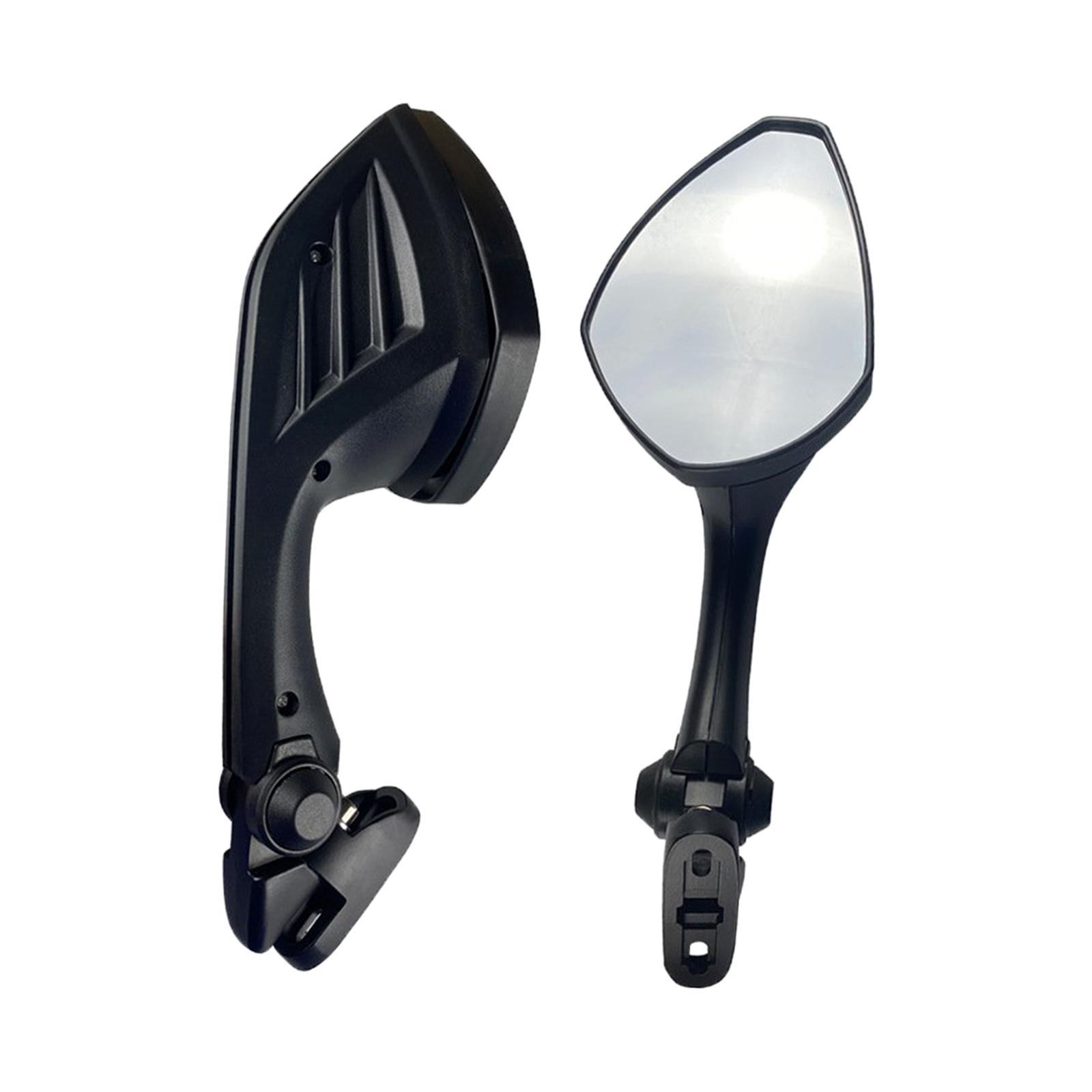 1 Pair Universal Motorcycle Rearview Mirror Left and Right Repair Parts Direct Motorcycle Accessories