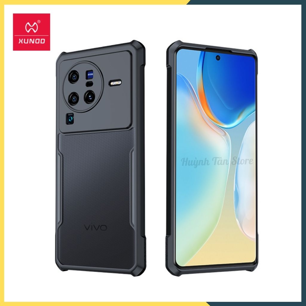 Ốp lưng chống sốc XUNDD cho vivo x80 pro bảo vệ camera - hàng nhập khẩu