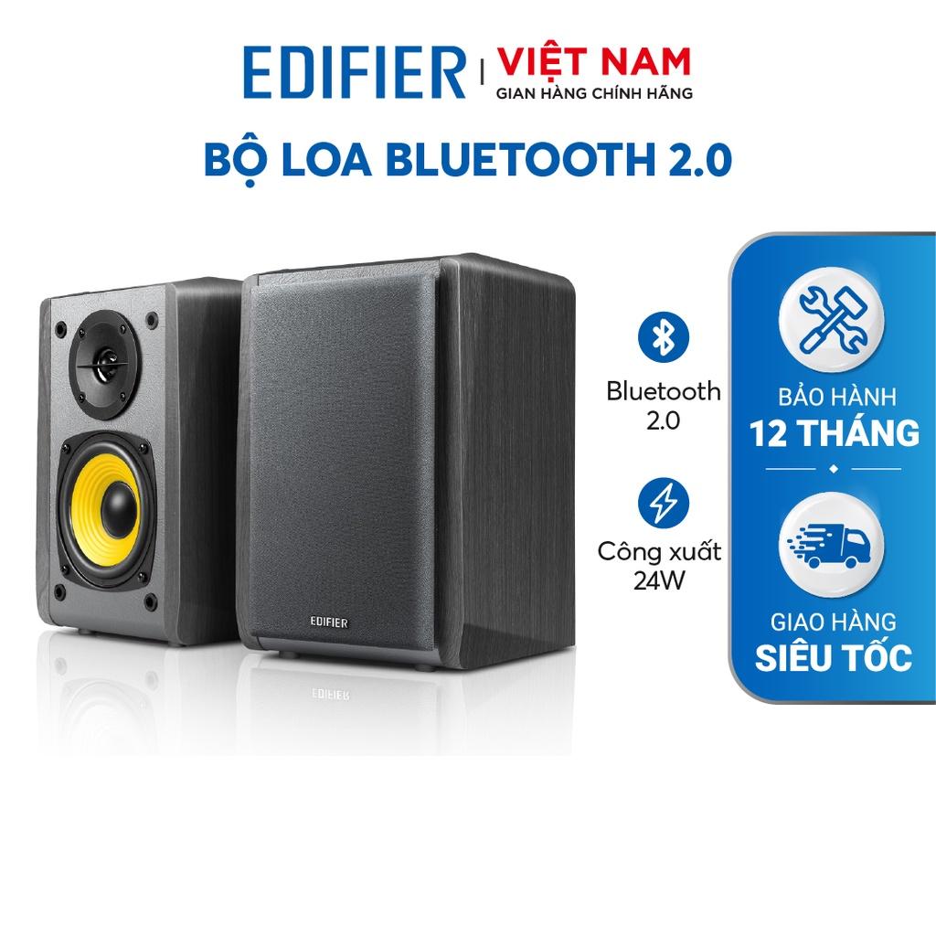 Bộ loa Bluetooth 2.0 EDIFIER R1010BT - Kết nối hai thiết bị Bluetooth - Bluetooth đa điểm - Gỗ cổ điển - Hàng Chính Hãng