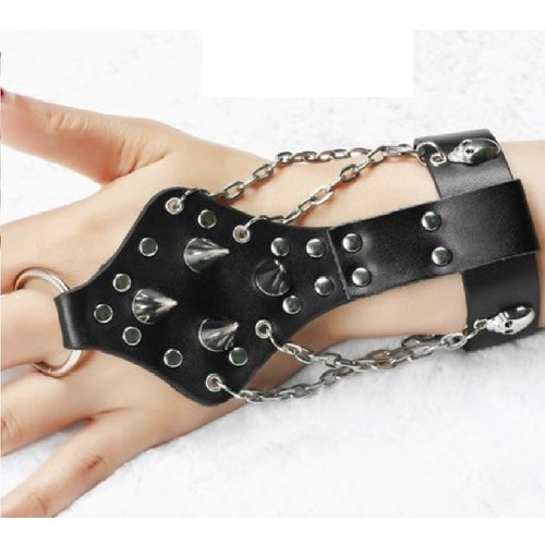 Vòng tay nam nữ UNISEX dây da cá tính phong cách Cosplay