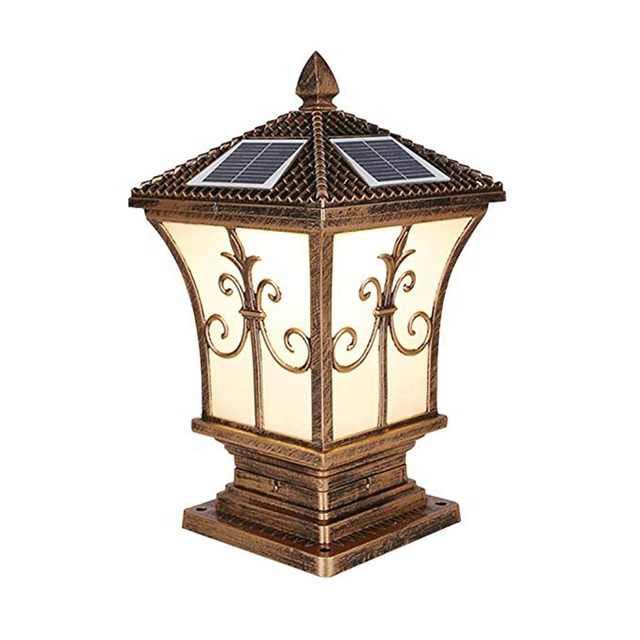 Đèn Trang Trí Cổng LED Năng Lượng Mặt Trời