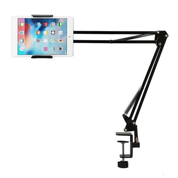 Giá đỡ điện thoại,ipad kẹp đầu giường, cạnh bàn đa năng xoay 360 độ điều chỉnh mọi góc độ