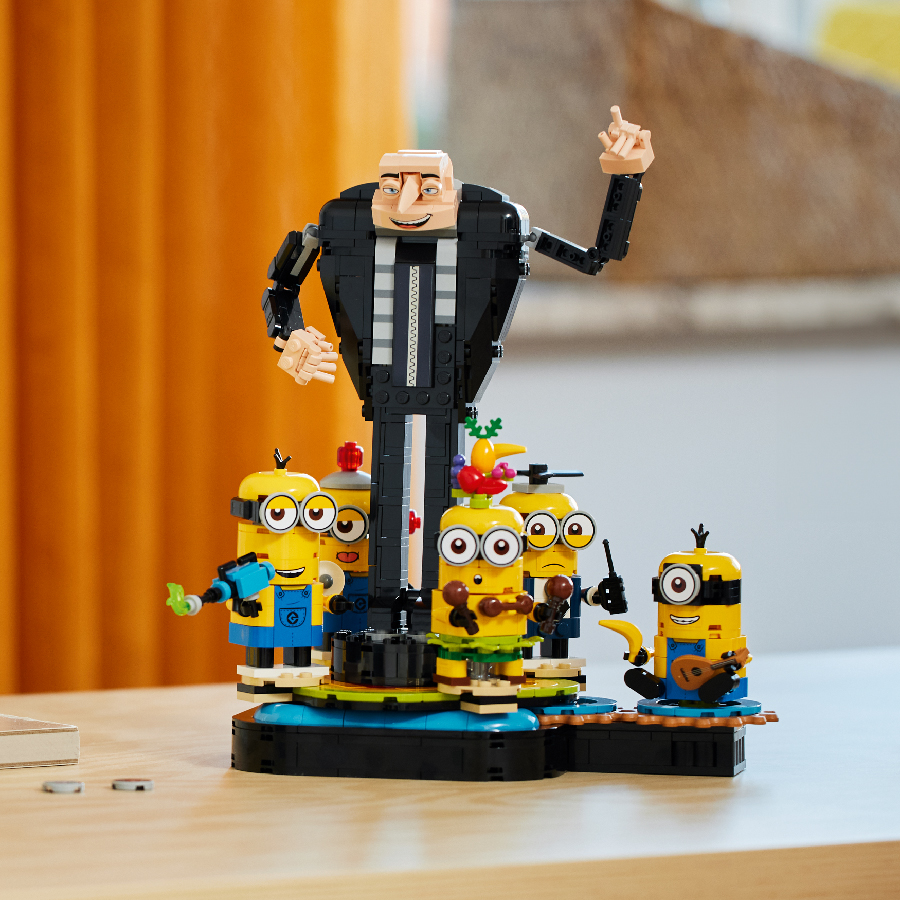 Đồ Chơi Lắp Ráp Bữa Tiệc Bất Ngờ Của Gru Và Minions LEGO MINIONS 75582 (839 chi tiết)