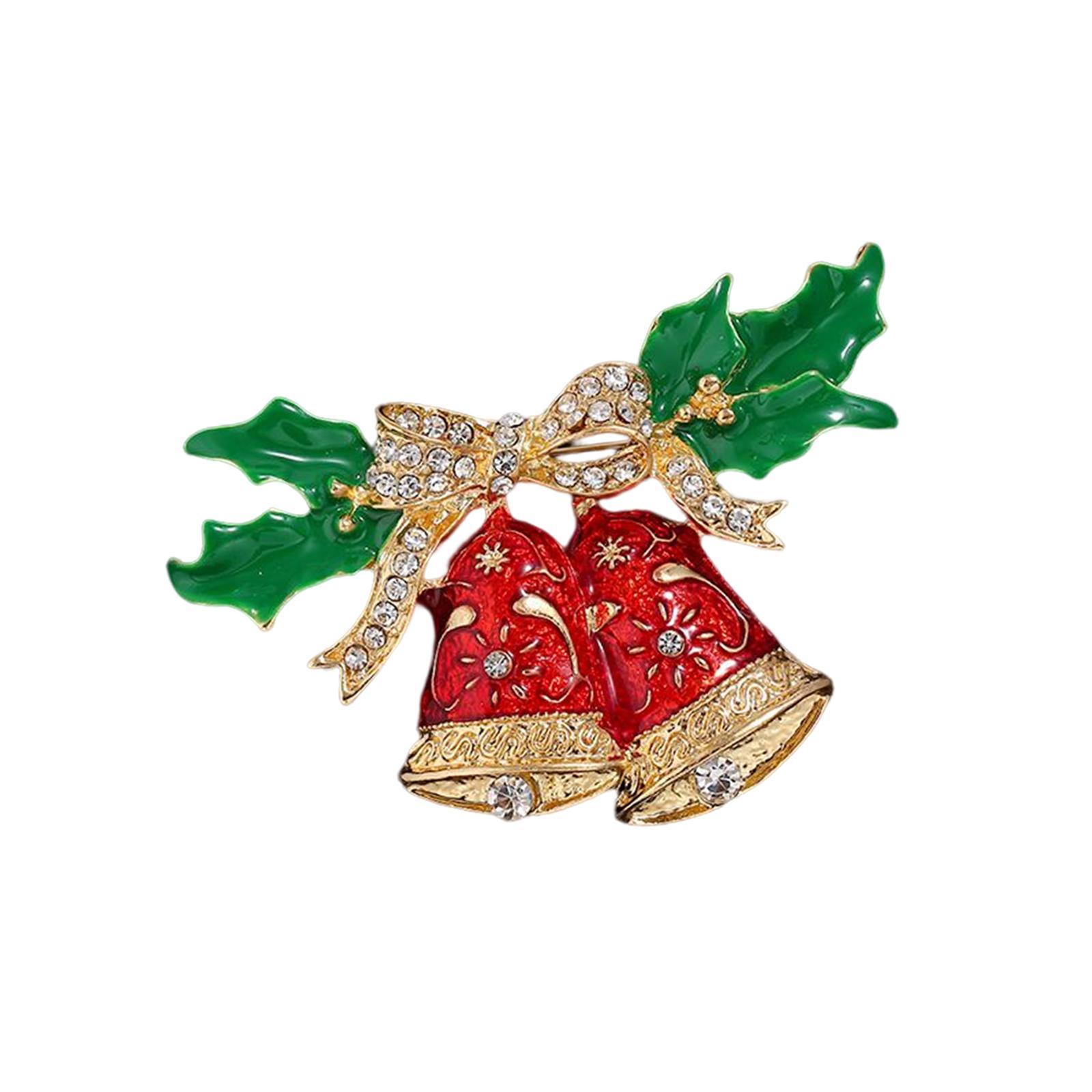 Elegant Christmas Brooch Pins Lapel Brooch for Clothes