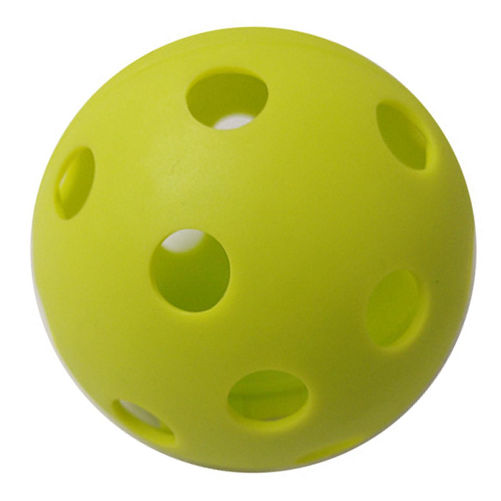Golf Practice Ball, Flexible Hollow High Elasticity Practice Golf Balls for Indoor Outdoor