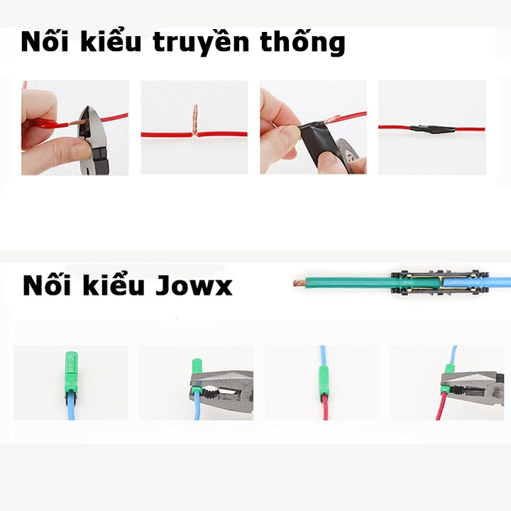Cút nối thẳng dây điện chữ I Hàn Quốc I1 I2 I3 I4 I5