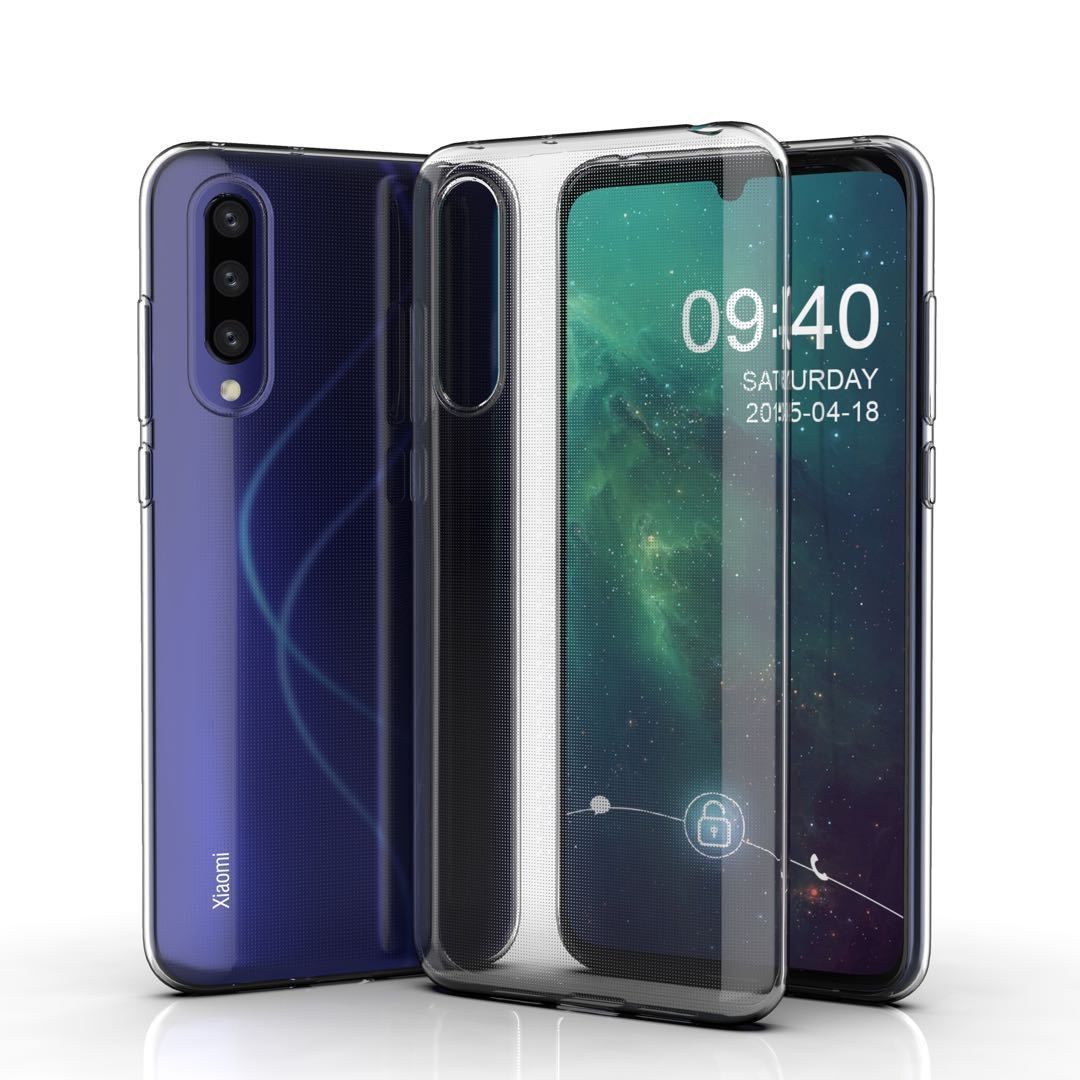 Ốp lưng silicon dẻo trong suốt cho Xiaomi Mi CC9e siêu mỏng 0.5 mm