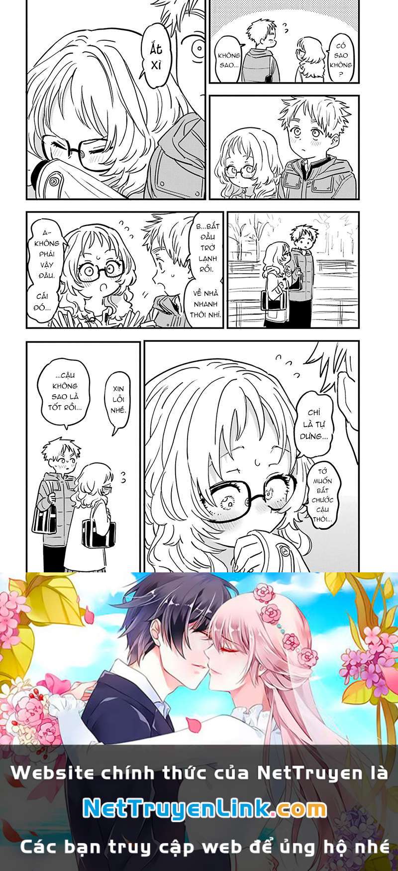 Cô bạn gái mà mình thích lại quên mang kính mất rồi chapter 93.5 33