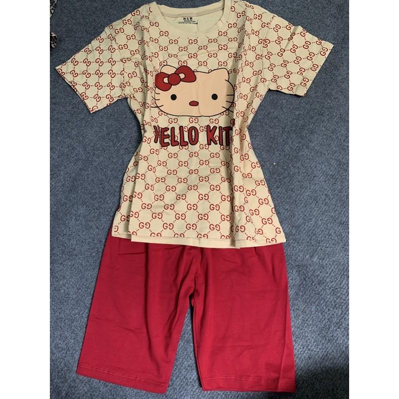 Sét mẹ và bé hello kity