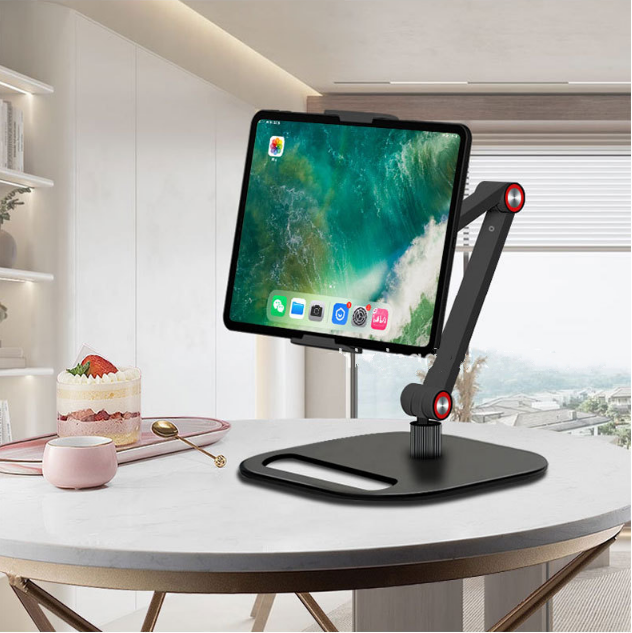 Giá Đỡ Máy Tính Bảng Điện Thoại Hợp Kim Nhôm cao cấp Creative Desktop Black