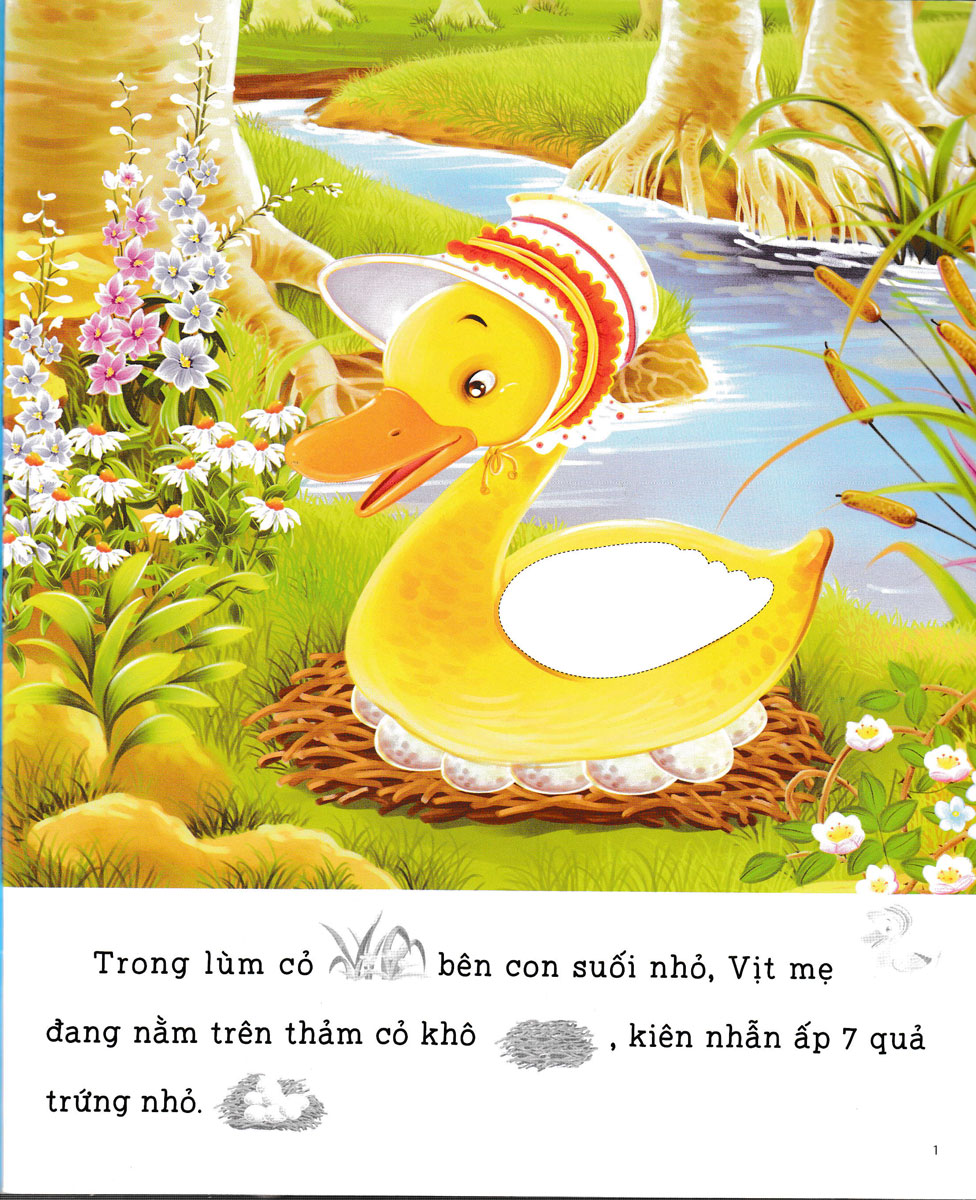 Truyện Cổ Tích Kinh Điển - Vịt Con Xấu Xí: Sticker