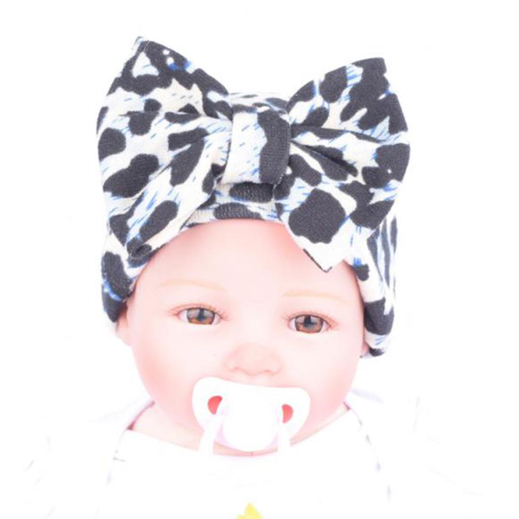 Cute Baby Newborn Girl Infant Toddler Bowknot Beanie Cute Hat Hospital Cap Comfy