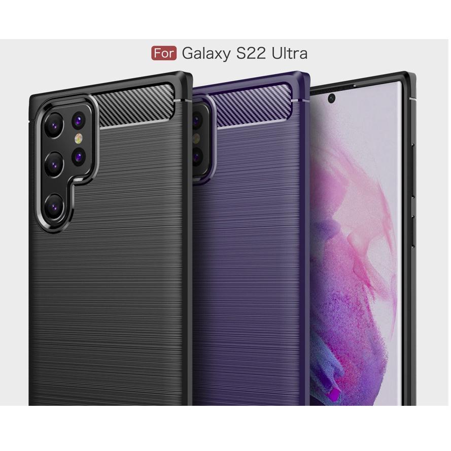 Ốp lưng chống sốc dẻo dành cho Samsung Galaxy S22 Ultra