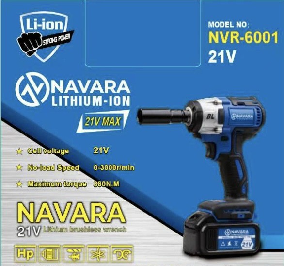 MÁY SIẾT BULONG CAO CẤP NAVARA MỞ ỐC 30mm BẢO HÀNH 24 THÁNG CHÍNH HÃNG