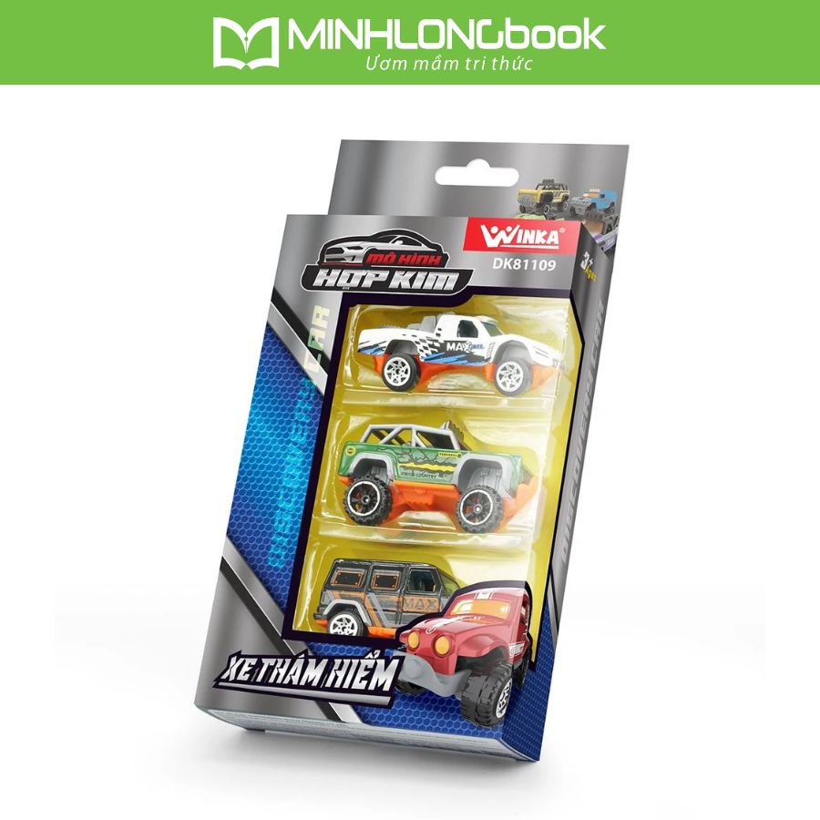 Đồ Chơi DUKA: Mô Hình Hợp Kim - Xe Thám Hiểm - DK 81109