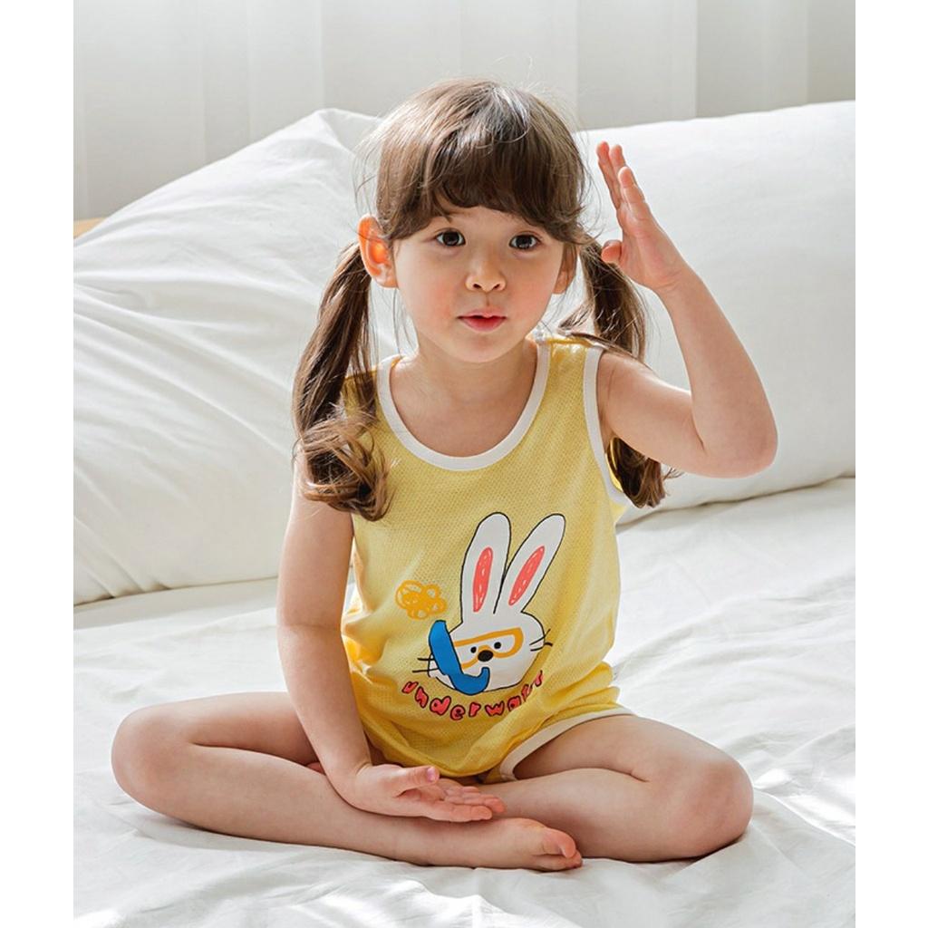 Bộ trẻ em3 lỗ Thỏ vàng