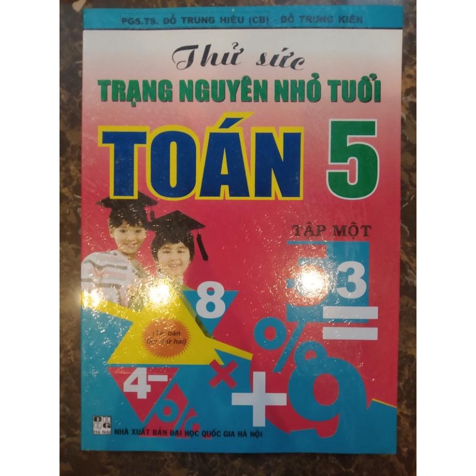 Sách - Combo Thử Sức Trạng Nguyên Nhỏ Tuổi Môn Toán Lớp 5 (2 Tập)