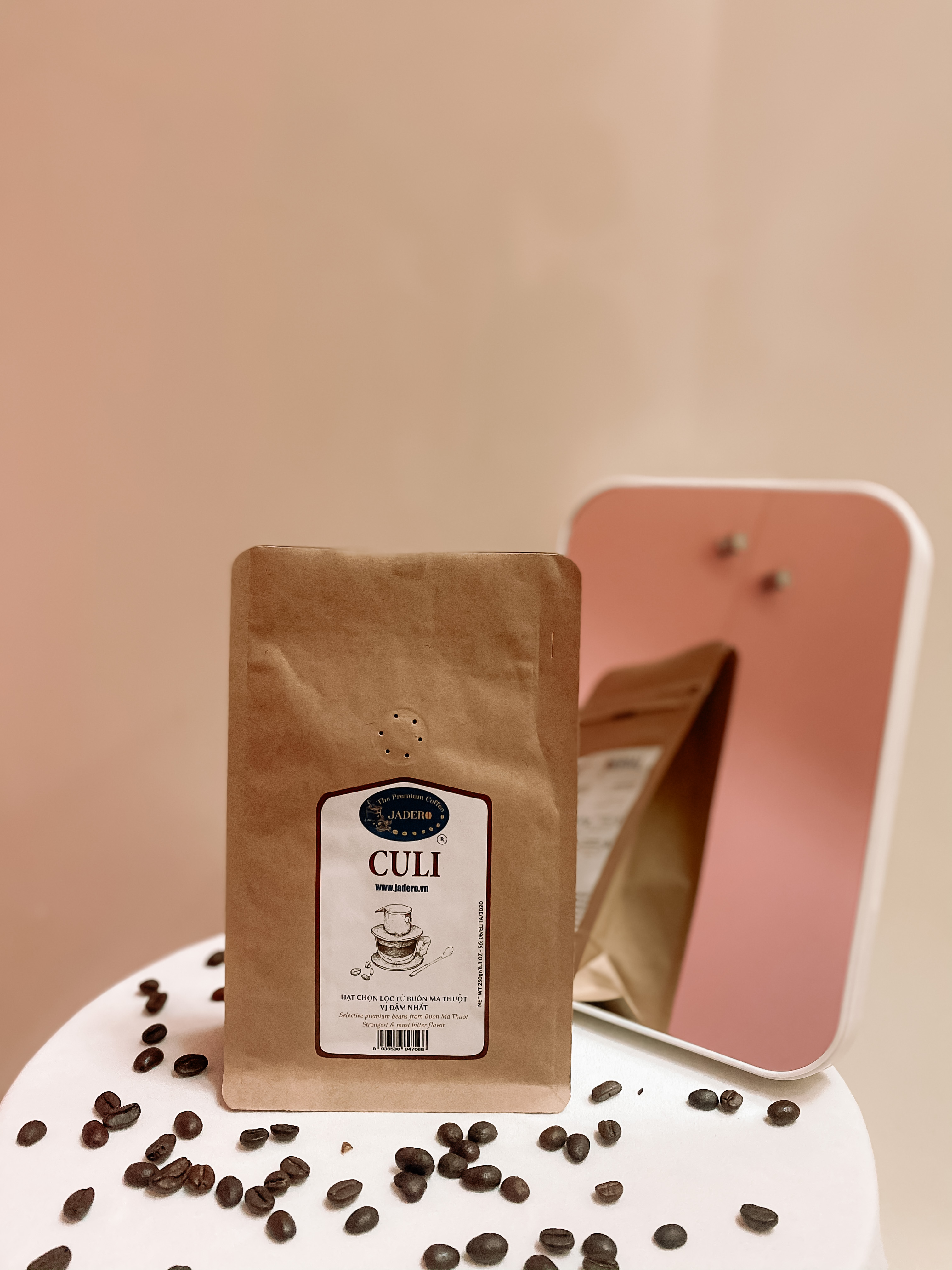 CULI cafe pha MÁY rang mộc BUÔN MA THUỘT 250Gram - 250g