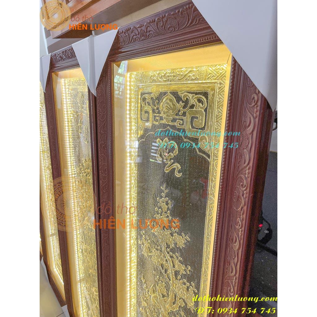 Bộ Tranh Tứ Quý Bằng Đồng Xuân-Hạ-Thu-Đông Liền Tấm