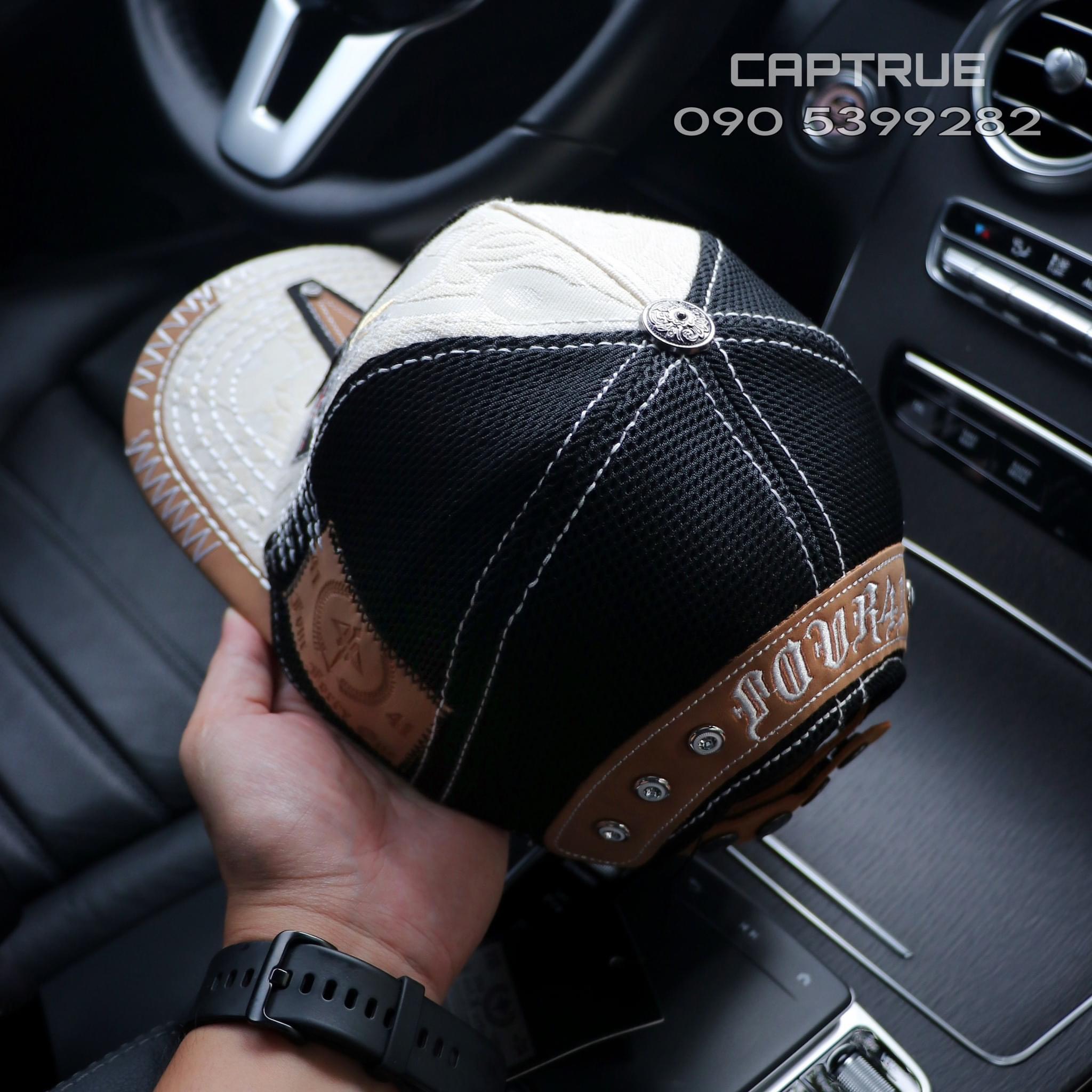 Nón nam, mũ lưỡi trai ÔNG ĐỊA 441 phối vải Kaki đẹp form chuẩn (Ảnh thật)