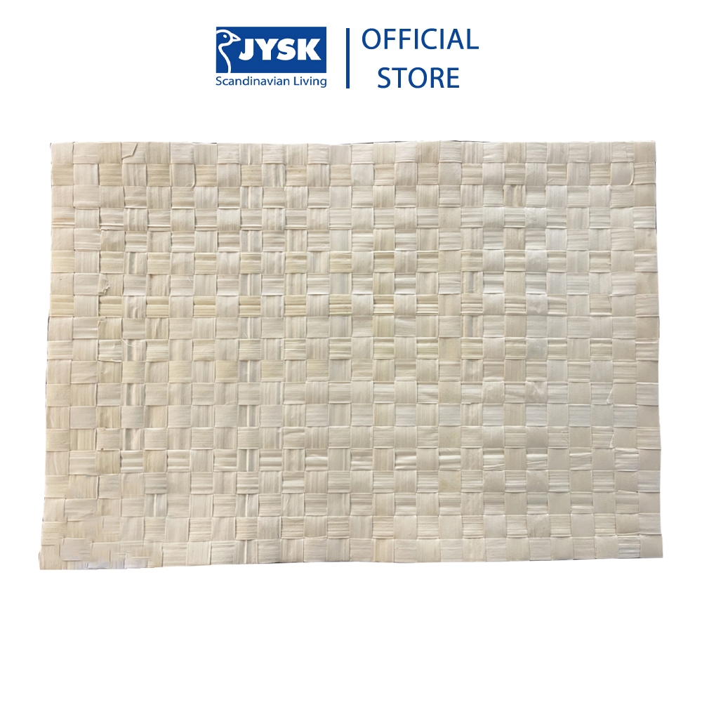 Tấm lót đĩa | JYSK Vita | nan lá buông | màu tự nhiên | D41xR30cm