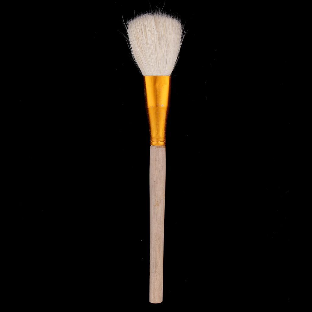 Pottery & Clay Sculpting Tools,Wooden Bid Head Brush for DIY Modeling Clay Ceramic Pottery Cleaning Tool