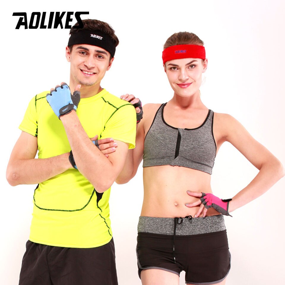 Găng tay tập Gym Nam Nữ AOLIKES A-112 Fitness Breathable Gloves