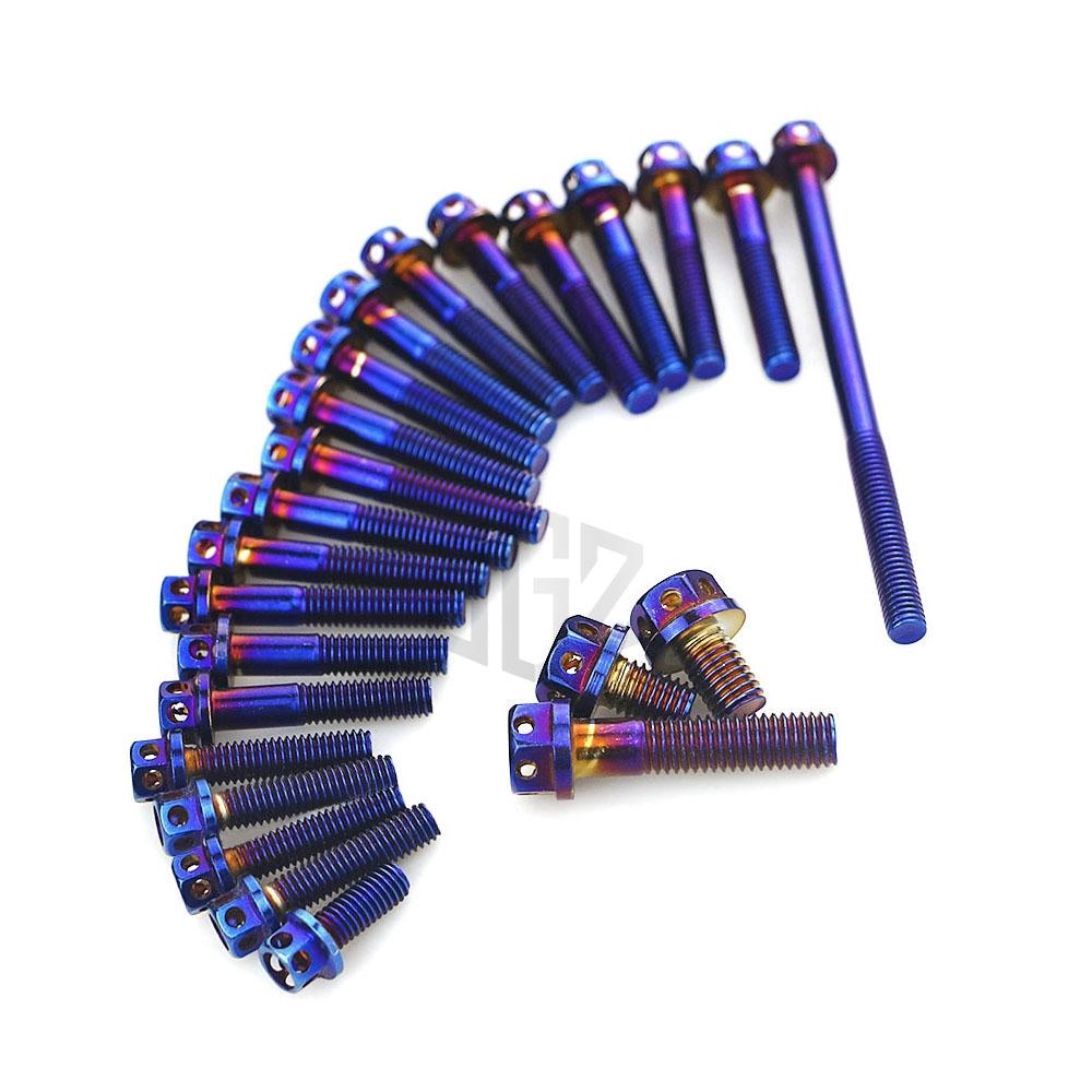 Bộ ốc máy kiểu vương niệm Motorcycle Crankcase Screw Engine Screw For Honda CLACK125 All Year