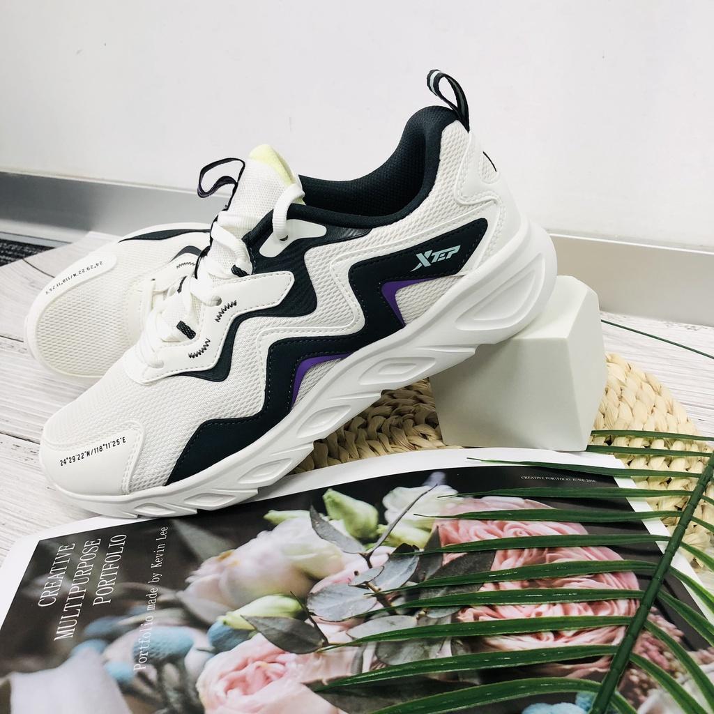 Giày thể thao nữ Xtep sneaker dáng thể thao, Chất Liệu Thoáng Khí, Phong Cách Trẻ Trung 979318110034