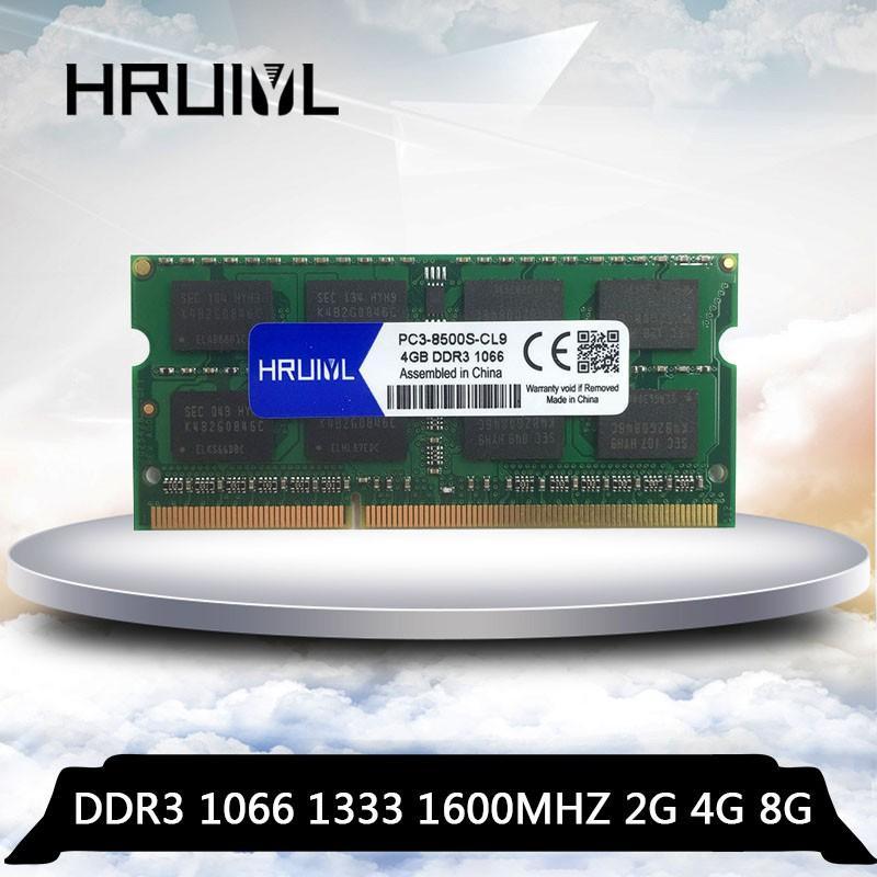 Thẻ Nhớ RAM DDR3 8GB 4GB 2GB DDR3L 8G 4G 2G DDR 3 1066mhz 1333mhz 1600mhz 1866Mhz Cho Laptop