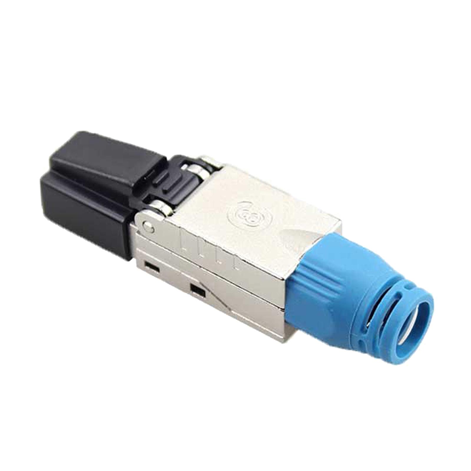 Tool-Free Reusable Plugs Connectors for UTP Cable 10G Easy Internet Plug