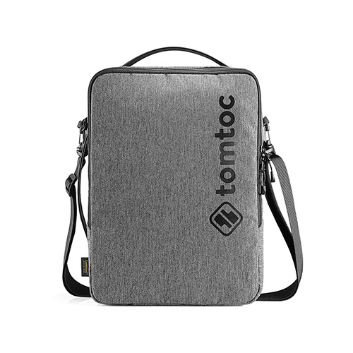 Túi Đeo Chéo TOMTOC Urban Codura Shoulder Bags Black Macbook Ultrabook 13 14 inch H14-C01D / 15 16 inch H14-E02D - Hàng Chính Hãng