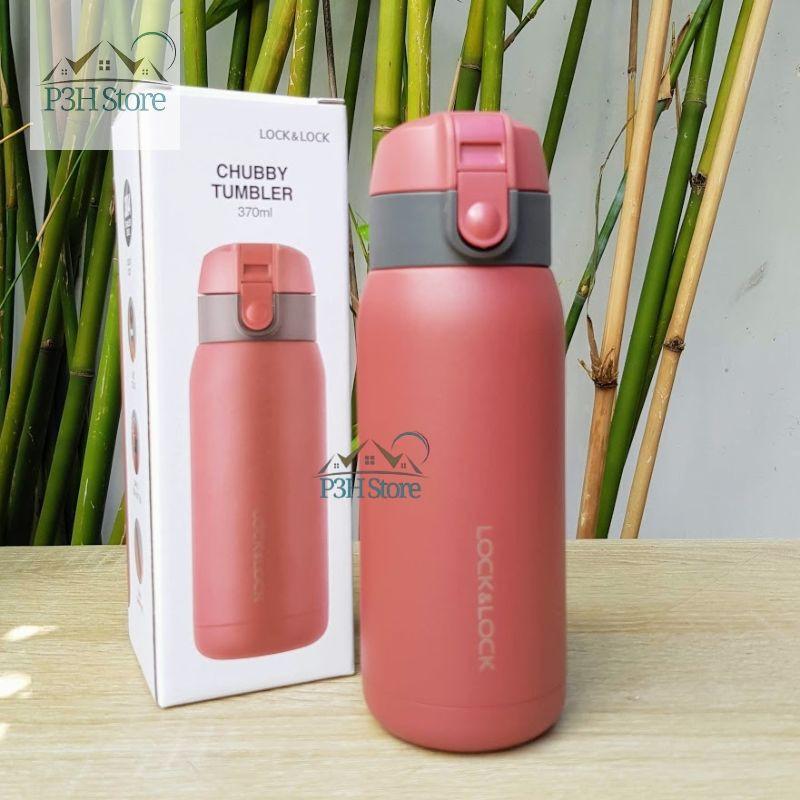 Bình giữ nhiệt Lock&amp;Lock Chubby Tumbler có dây treo dung tích 370ml LHC3233
