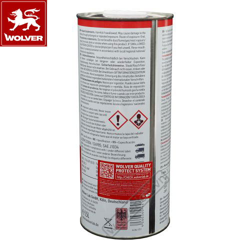 Nước mát xe WOLVER Concentrate G12 1.5 lít