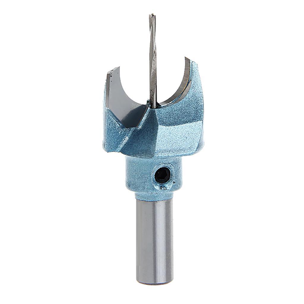 2 Pieces Steel Woodworking Router Bit 15+20mm
