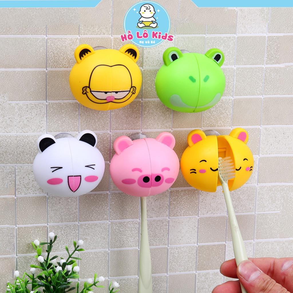 Giá để bàn chải đánh răng đa năng hình thú đáng yêu Hồ Lô Kids