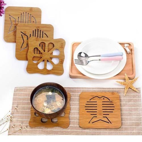 TẤM LÓT NỒI CÁCH NHIỆT CHỐNG NÓNG BẰNG GỖ