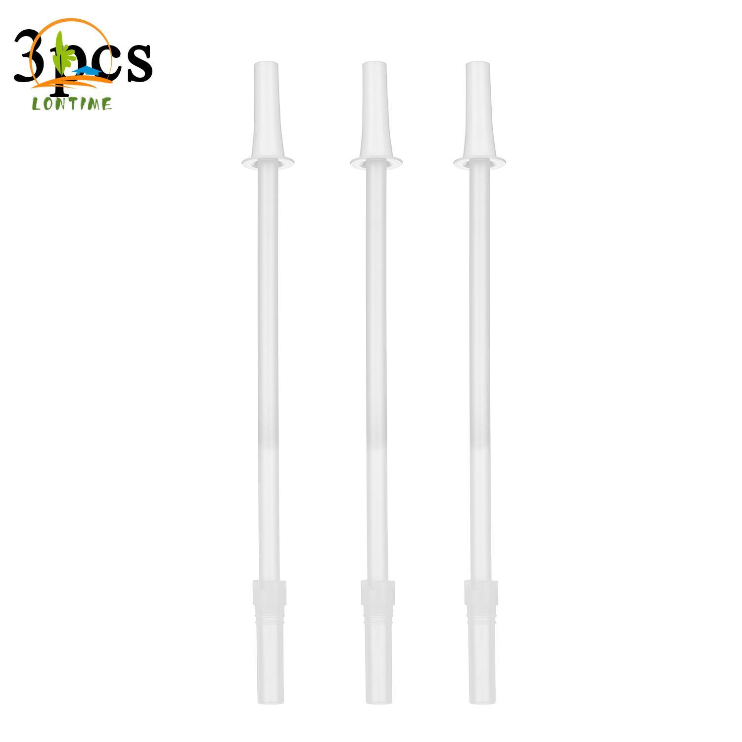 Set 3 Ống Hút Silicon Có Thể Tái Sử Dụng Tiện Lợi