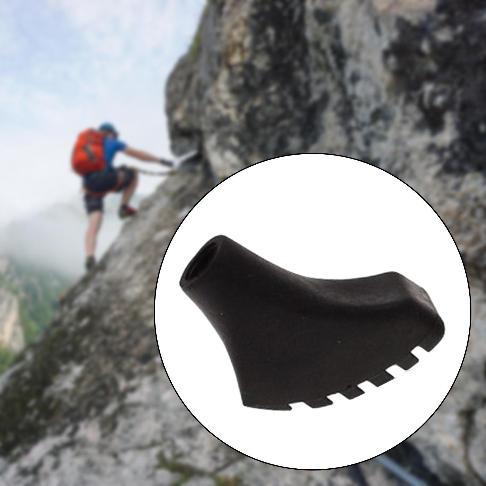 Trekking Poles Tips End Cap Hiking Poles Protectors Part Cane Caps Cover