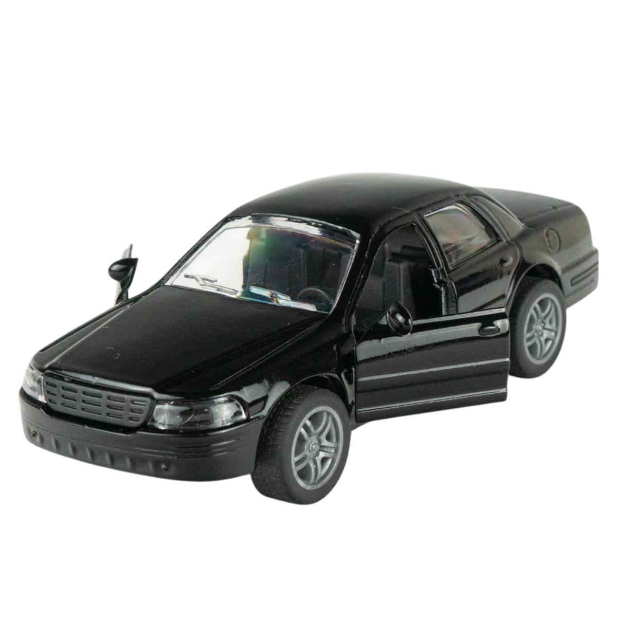 Đồ Chơi Mô Hình Xe Sedan F Bốn Cửa Chạy Trớn - Toys&amp;Joys 53220 - Màu Đen