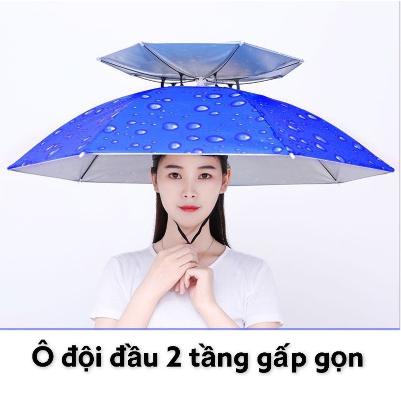 Ô câu cá đội đầu 2 tầng