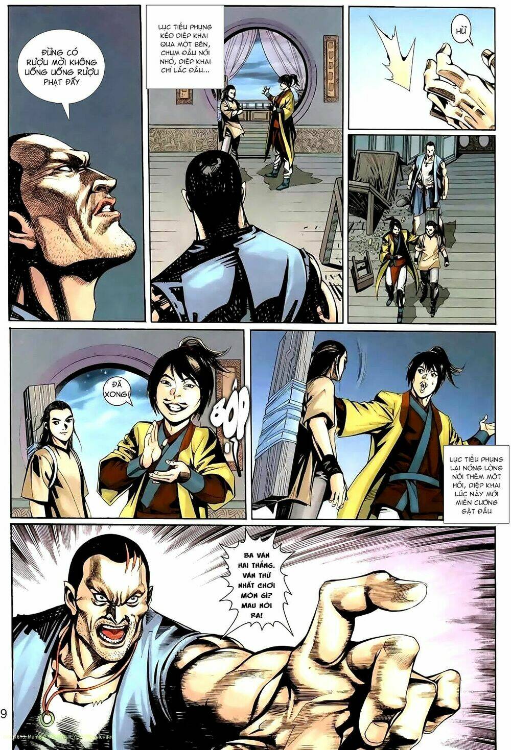 cổ long thiếu hiệp truyện chapter 8 9